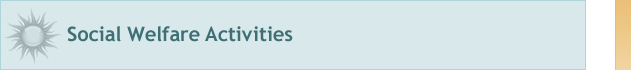 Social work and Welfare Activities